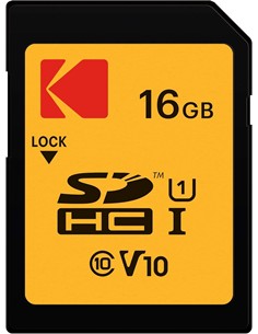 KODAK Tarjeta Memoria SDHC 16Gb V10 UHS-1 U1