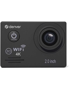 DENVER Camara Accion 4K ACK-8064 Negro Recargable y Sumergible