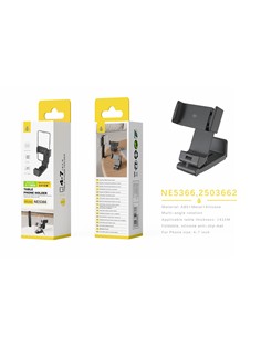 ONE PLUS Soporte Movil Universal Sobremesa  4"-7" NE5366 360º