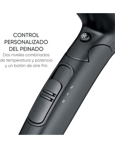 SEVERIN Secador de Pelo de Viaje HT 0159 1600W Plegable 2 Velocidades
