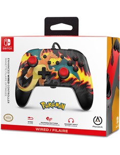 Nintendo Switch Mando Con Cable PowerA Pokemon NSGP0283-01