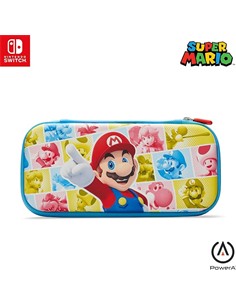 NINTENDO unda Protectora Para Nintendo Switch Super Mario Roja, Compartimento Para 10 Juegos P