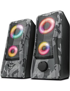 TRUST Altavoces Para PC Gaming X JAVV Con Cable Usb RGB