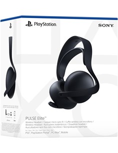 SONY Auricular Inalambrico Con Microfono Para Playstation 5/PS Portal PC MAC PULSE Elite Negro