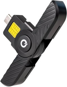 TOOQ Lector de Tarjetas Inteligentes DNI Usb C Negro TQR-3011B