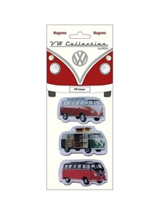 VM COLLECTION Pack de 3 Imanes Diseño Furgoneta CAMPER