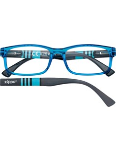 ZIPPO Gafas De Lectura Azul Negra +2.00 31Z-B25-BLU200