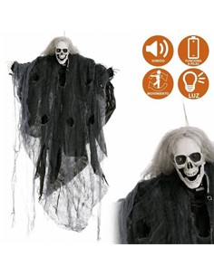 JUINSA Calavera Vestido 70x10x120 con Sonido y Movimiento
