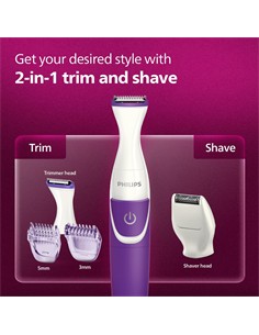 PHILIPS Perfilador De Vaije Bikini Trimmer BRT383/15