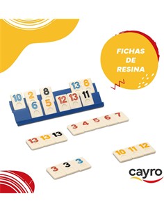 CAYRO Juego Rummi Clasico En Caja Metalica 755