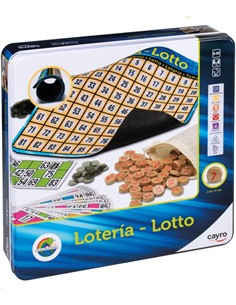 CAYRO Juego Loteria En Caja Metalica 757