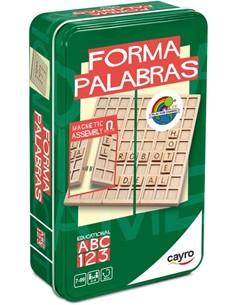 CAYRO Juego Formapalabras En Caja Metalica 128