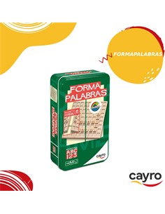CAYRO Juego Formapalabras En Caja Metalica 128
