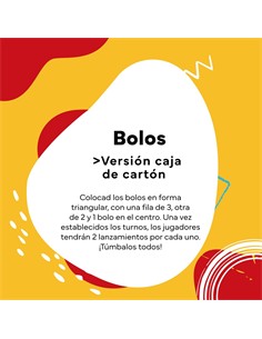 CAYRO Juego Bolos Bowling 6 Piezas 148