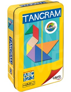 CAYRO Juego Tangram En Caja Metalica 124