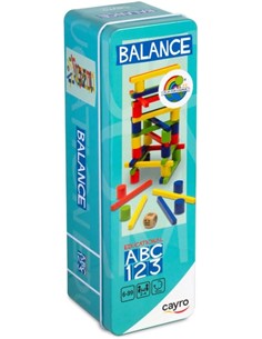 CAYRO Juego Balance Con Diferentes Piezas En Caja Metalica 111