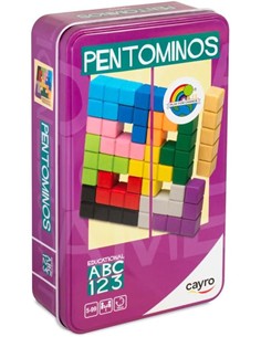 CAYRO Juego Pentominos En Caja Metalica 113