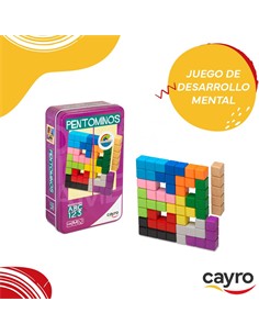 CAYRO Juego Pentominos En Caja Metalica 113
