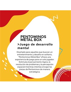 CAYRO Juego Pentominos En Caja Metalica 113