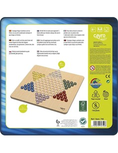 CAYRO Juego Damas Chinas En Caja Metalica 750