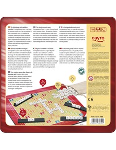 CAYRO Juego Formapalabras En Caja Metalica 756