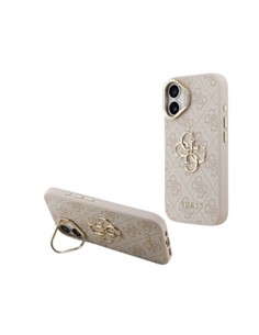 GUESS Funda IPHONE 17 Trasera Rigida Rosa Logo Con Soporte Camara