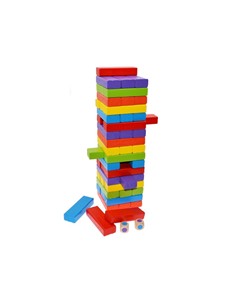Juego Jenga Maderas Varios Colores NF237