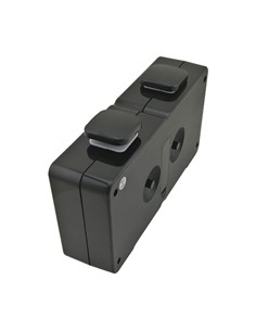 Reloj De Ajedrez Analogico PVC Negro LT05 PQ9905