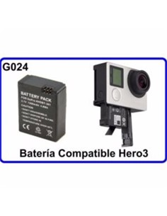 GNS Bateria Para Gopro Hero 3 3.7V 1050Mah