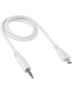 FGNS Cable Micro Usb/M a Jack 3.5mm/M AD179 Blanco
