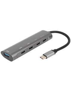 Hub 5 En 1 Tipo C a 4xTipo C/1xUsb A 3.0 TCV010