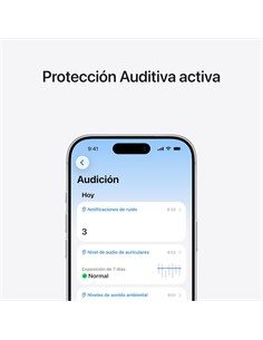 APPLE Auricular Bluetooth Airpods Pro 3 Blanco Con Estuche de Carga Inalambrica  MFHP4ZM/A