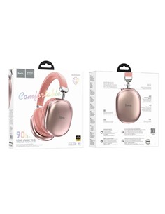 HOCO Auricular De Casco Bluetooth W35 Max Rosa