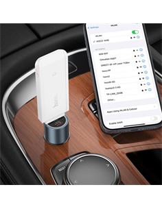 HOCO Adaptador Usb MIfi 4G WIFI 6 HI40 COn Antenas Blanco