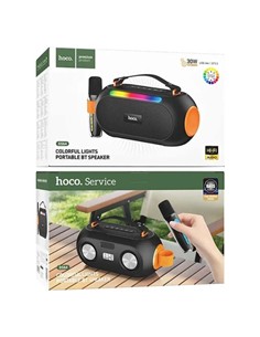 HOCO Altavoz Karaoke Bluetoooth Con Microfono 30W DS64