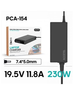 ACCETEL Cargador Portatil HP 230W 19.5V 11.8A PCA-154