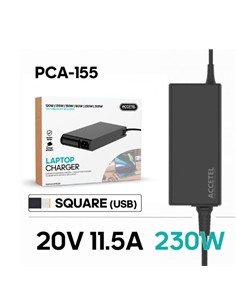 ACCETEL Cargador Portatil Lenovo 20V 11.5A PCA-155