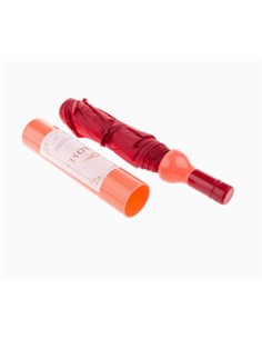 Paraguas Plegable En Diseño Botella Vino Rose 90Cm 61/1842