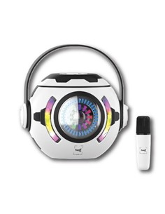 SAMI Altavoz Portatil Bluetooth Karaoke GALAXY RS-987 Usb,Luces Led,Con Microfono Inalambrico Colore