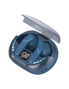 SAMI Auricular Bluetooth GAMING RS-12439 Azul 6H IPX4 Con Estuche de Carga Cancelacion De Ruido