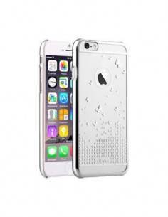 DEVIA Funda Iphone 6 Trasera Mariposa Plata/Transparente