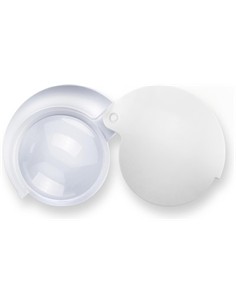 ESCHENBACH Lupa Plegable 10X Diametro 35mm Con Cordon Blanca 1710910