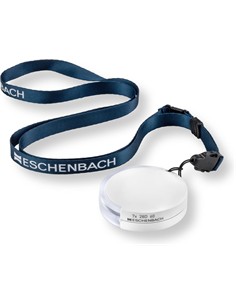 ESCHENBACH Lupa Plegable 7X Diametro 35mm Con Cordon Blanca 171097