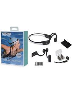 KOOLTECH Auricular Inalambrico Conduccion Osea CPE553 IP68 Impermeable/8 GB MP3