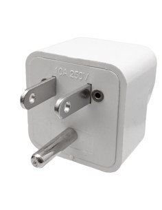 EUROCONNEX Adaptador Enchufe Universal H a Plano/M Con Toma Tierra Para USA Y Canada 3801E