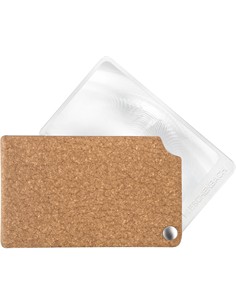 ESCHENBACH Lupa de Tarjetas Bancarias VISOPOCKET 2.5X Marron Dimensiones 74x48mm 172146