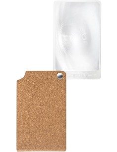 ESCHENBACH Lupa de Tarjetas Bancarias VISOPOCKET 2.5X Marron Dimensiones 74x48mm 172146