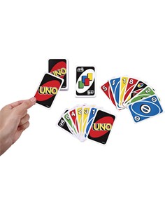 MATTEL Juego Cartas UNO W2087