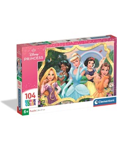 CLEMENTONI Puzzle 104 Piezas Princesas Disney