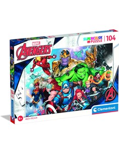 CLEMENTONI Puzzle 104 Piezas Avengers MArvel